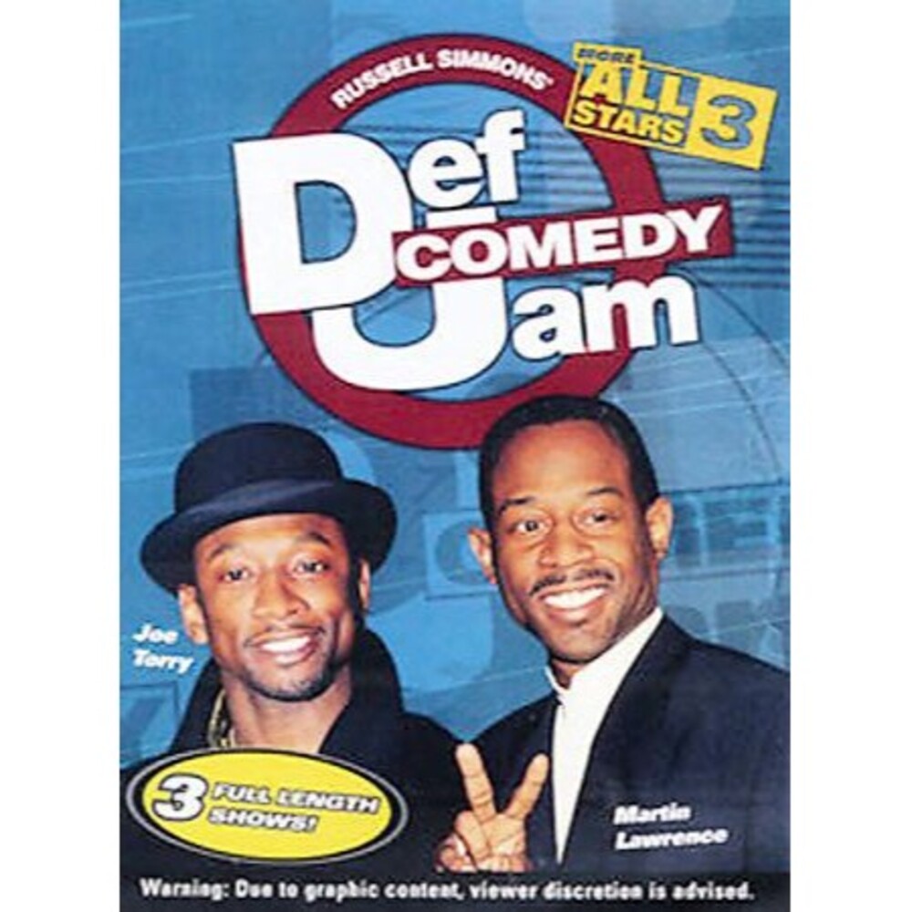 Def Comedy Jam: More All Stars - Volume 3 (DVD, 2003)